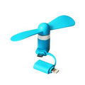 Micro USB mini Fan for iPhone iOS and Android Phones